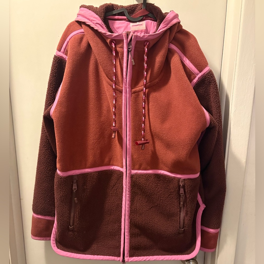 Free People Movement Polar Plunge Fleece Jacket Size M